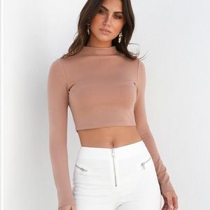 (Size:M) TIGER MIST. Cameron Crop